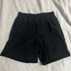 Black workout shorts